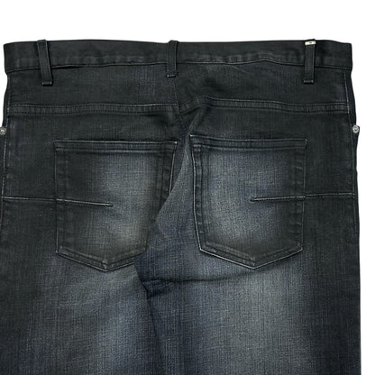 Dior Homme Dark Waxed Indigo Slim Jeans - SS11