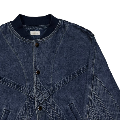 Stefan Cooke Quilted Denim Bomber Jacket - AW21