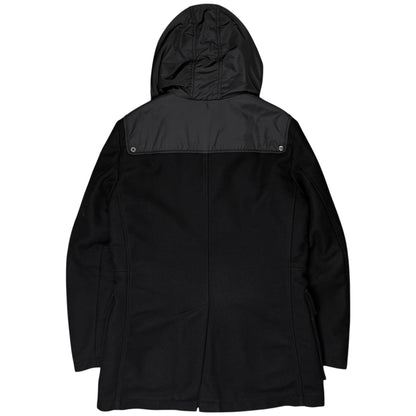 Dirk Bikkembergs Nylon Hood Duffle Wool Parka - AW10