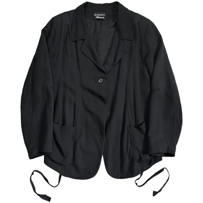 Ann Demeulemeester String Viscose Blazer