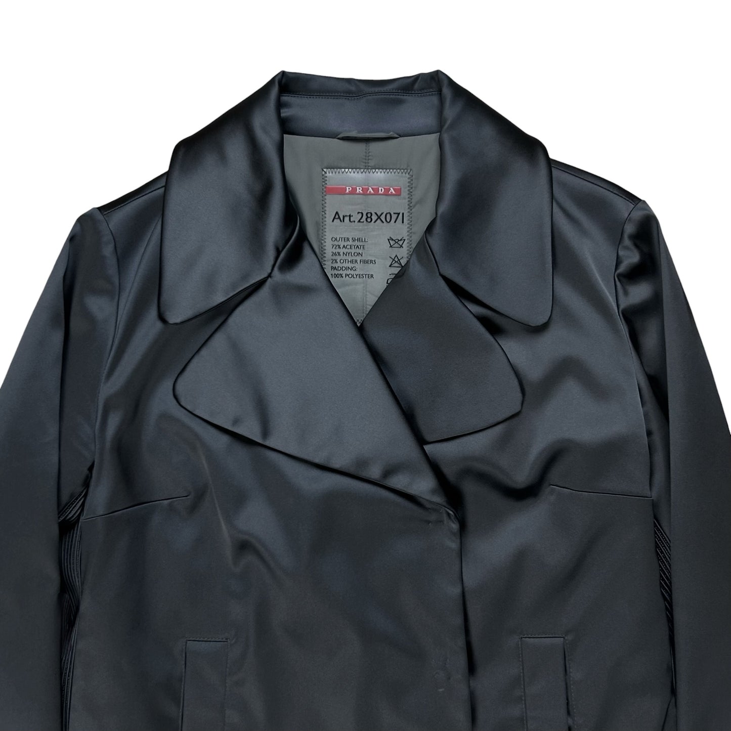 Prada Glossy Acetate Blazer - 90s