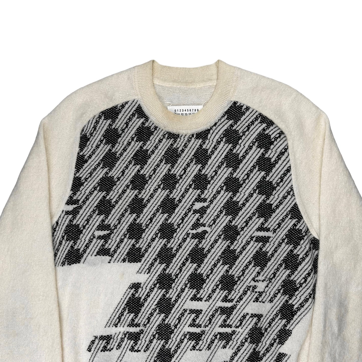 Maison Margiela Patterned Mohair Sweater - AW17
