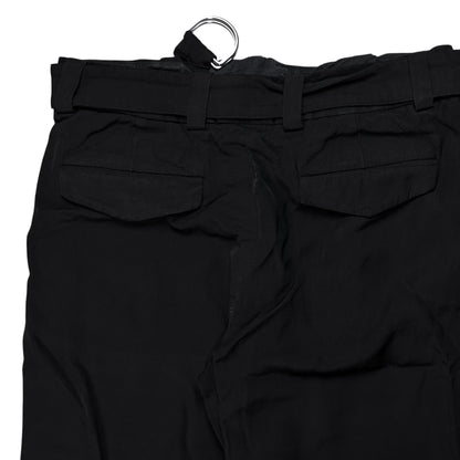 Jil Sander Wide D-Ring Belt Linen Pants - SS23
