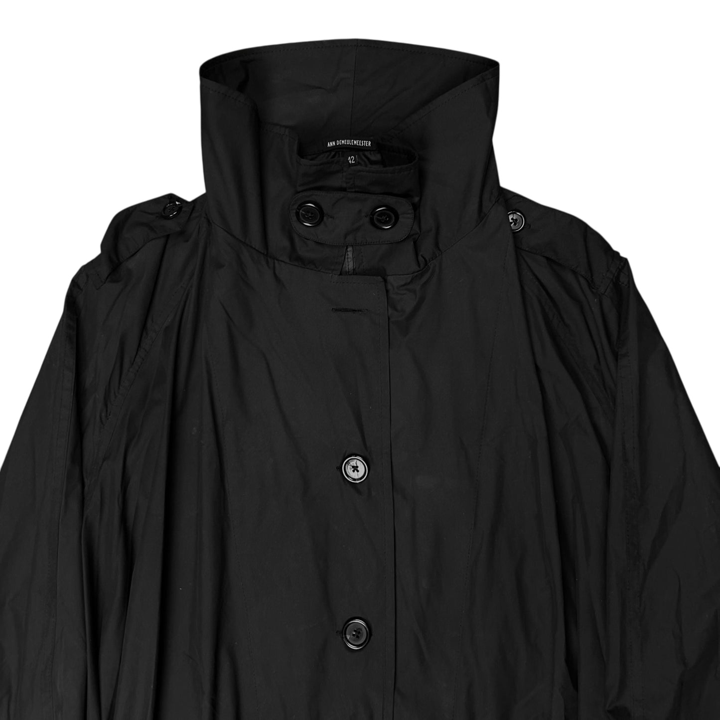 Ann Demeulemeester Multi Belted Rain Coat - SS20