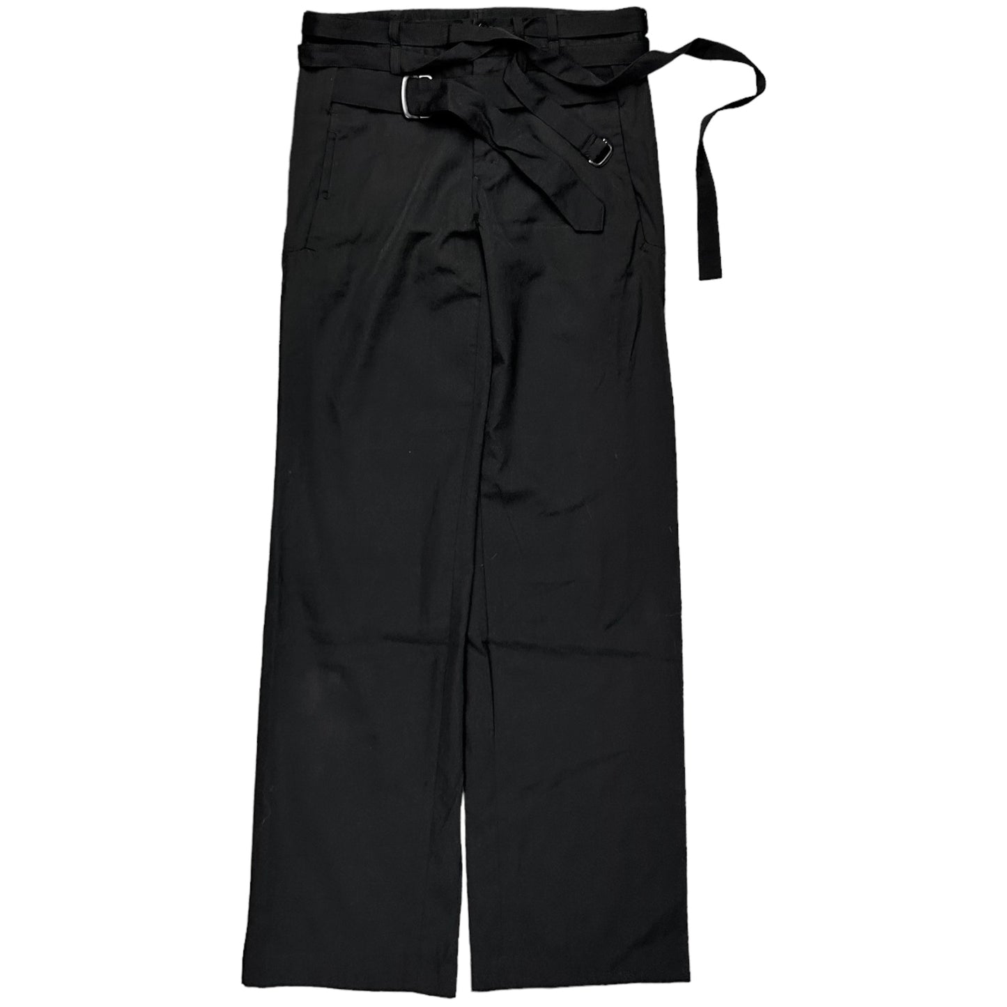 Y’s Yohji Yamamoto Triple Belted Bondage Pants