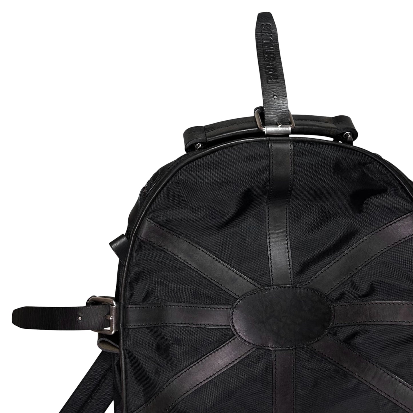 Raf Simons Closer Multi Leather Strap Backpack - AW03