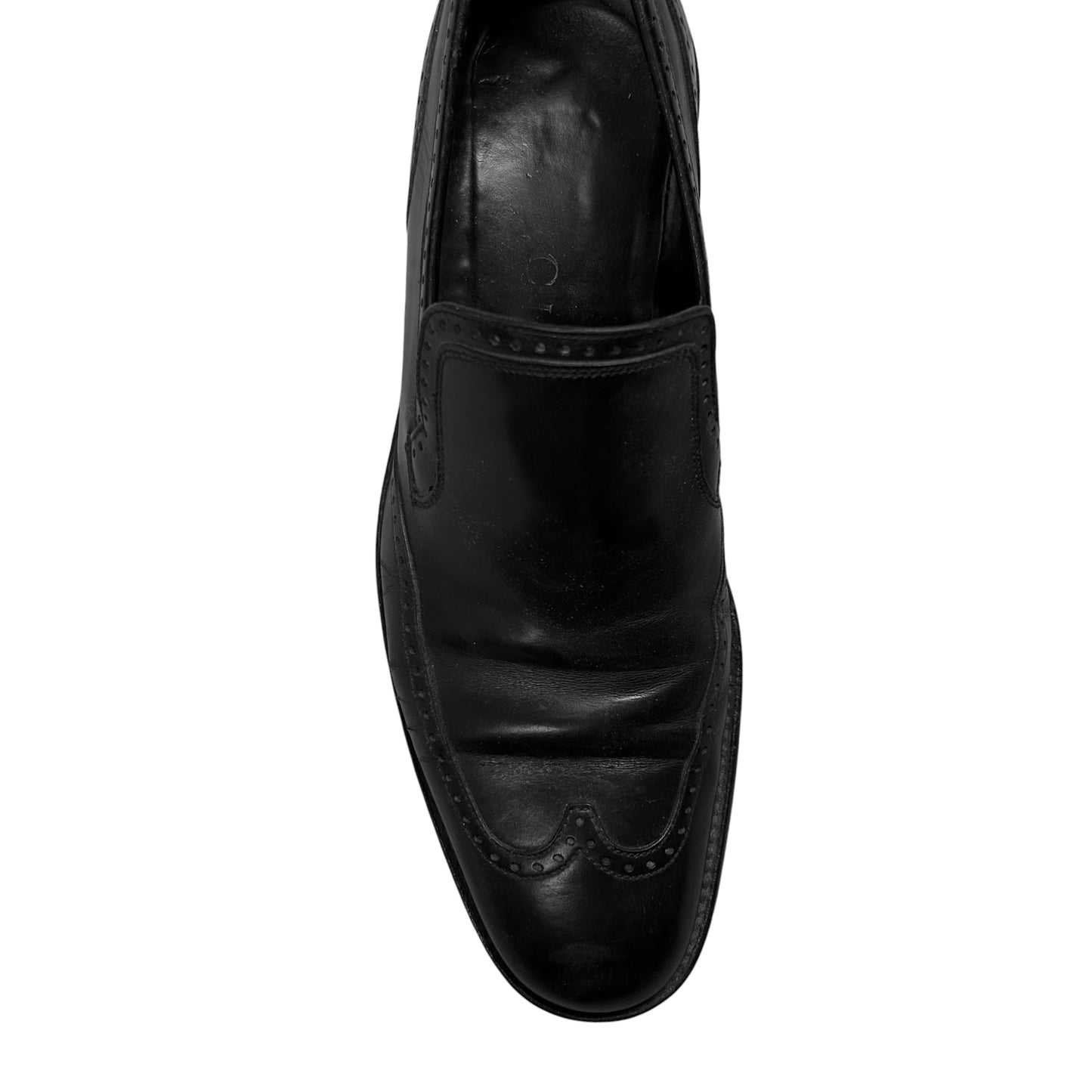 Gucci by Tom Ford Brogue Slip On Loafers - 2000s