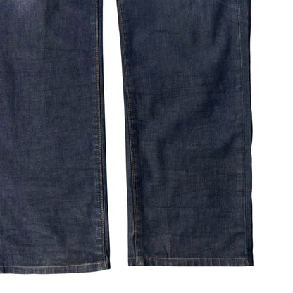 Dior Homme Waxed Raw Slim Jeans - AW08