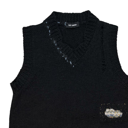 Raf Simons Distressed Knit Vest - AW15