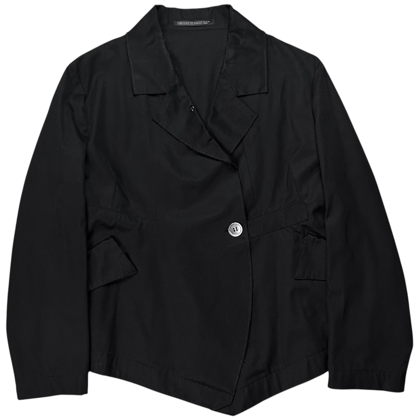 Yohji Yamamoto Deconstructed Asymmetrical Blazer - AW15
