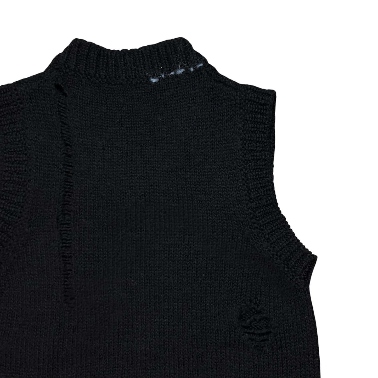 Raf Simons Distressed Knit Vest - AW15