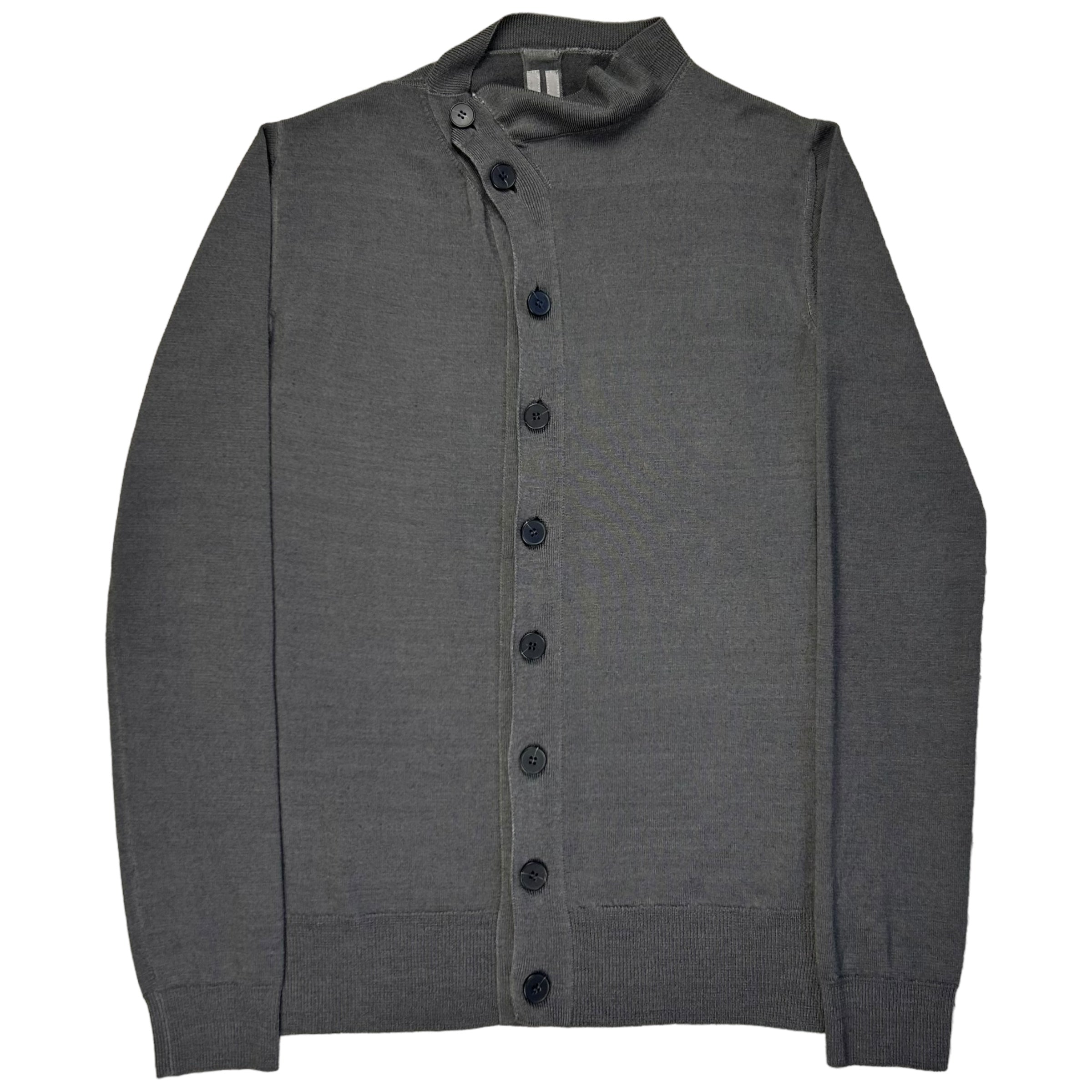 Rick Owens Cyclops Funnel Neck Cardigan - SS16 – Vertical Rags