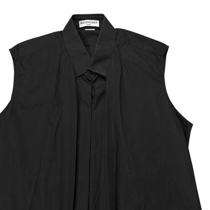 Balenciaga Draped Sleeveless Shirt - AW13