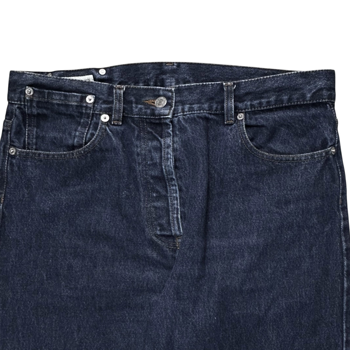 Dries Van Noten Deconstructed Front Pocket Jeans