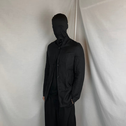 Jil Sander by Raf Simons Mandarin Linen Blazer - 00s