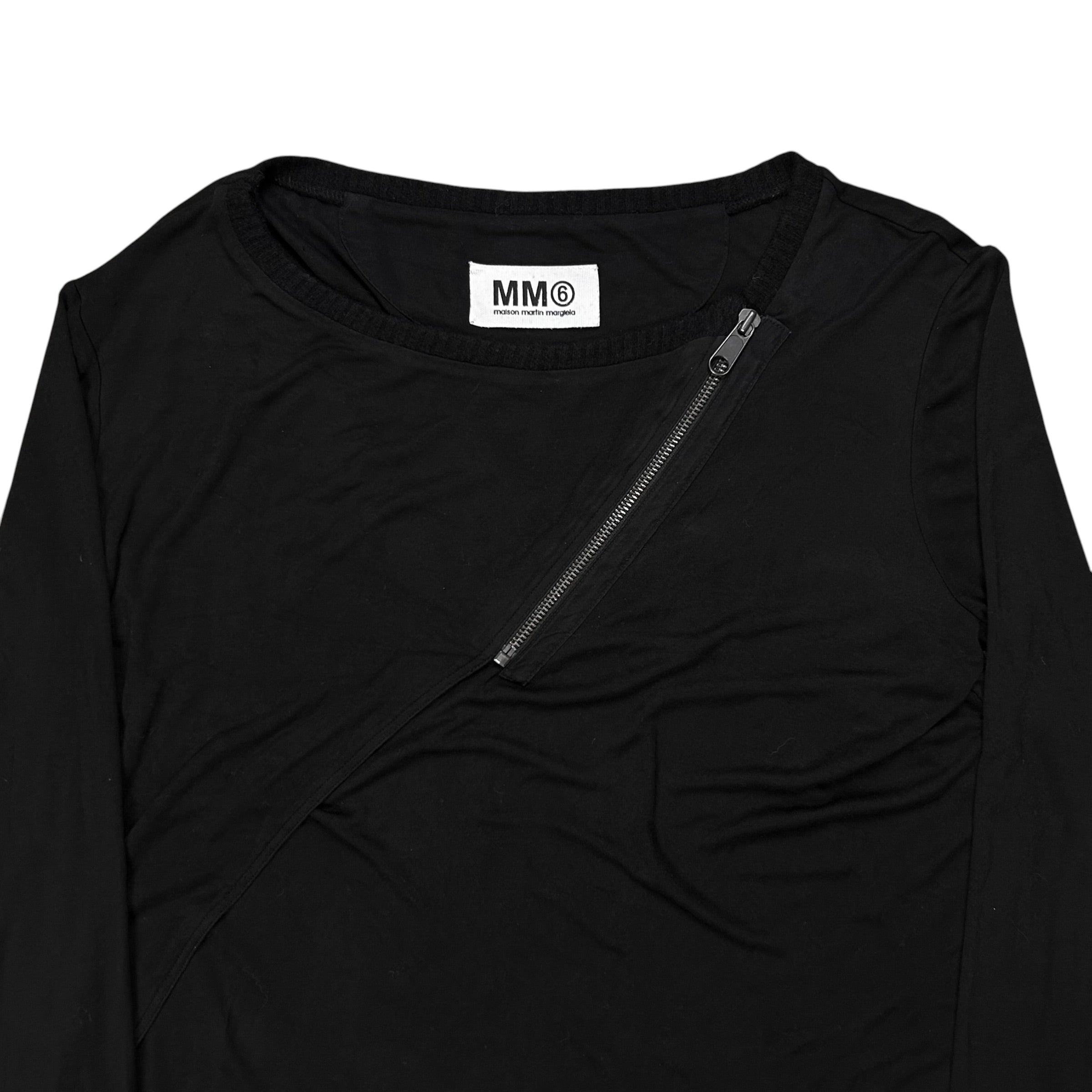 MM6 Maison Martin Margiela Layered Zip Sweater - AW11 – Vertical Rags
