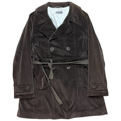 Jil Sander Dual Belted Velour Blazer - SS02