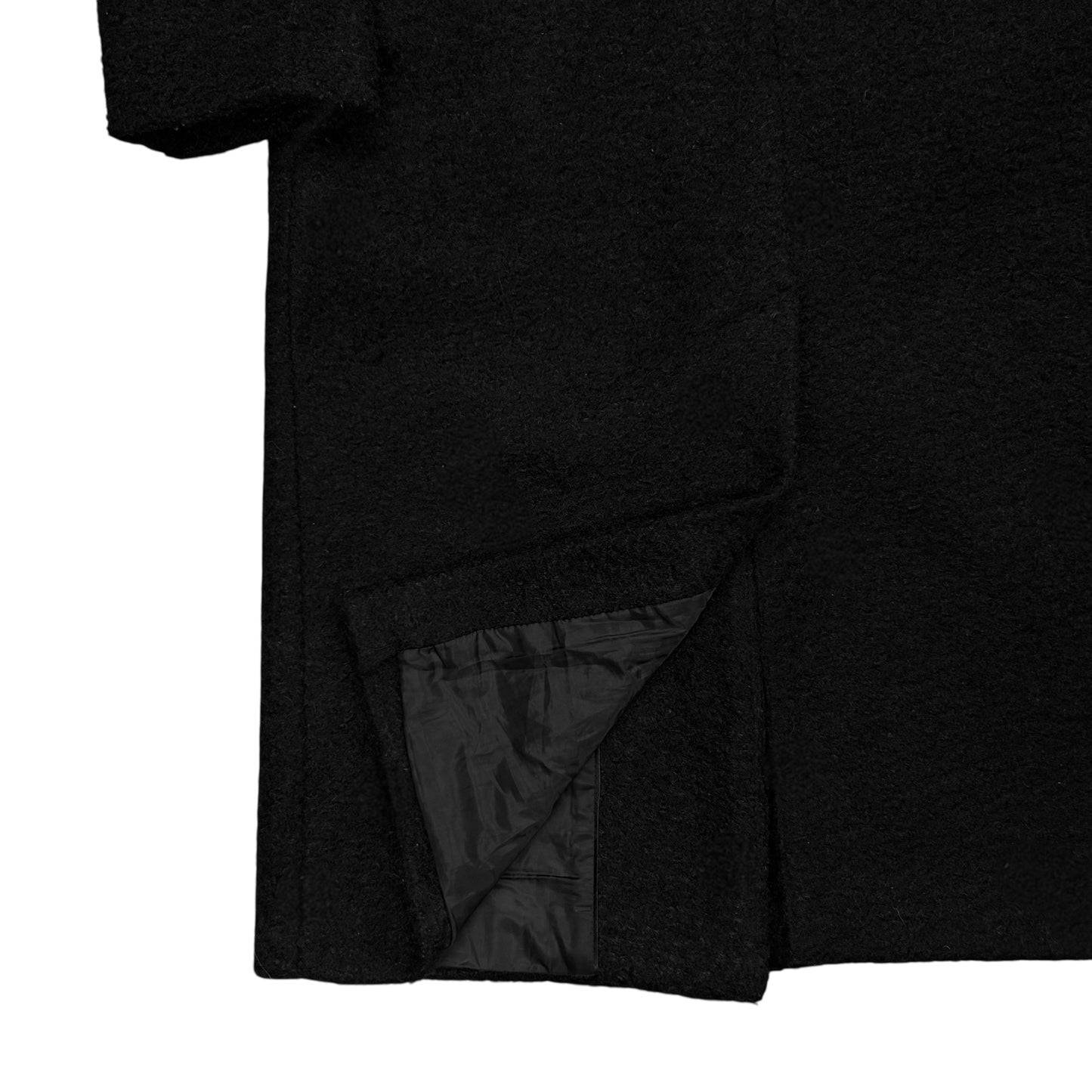 Ann Demeulemeester Fuzzy Wool Coat