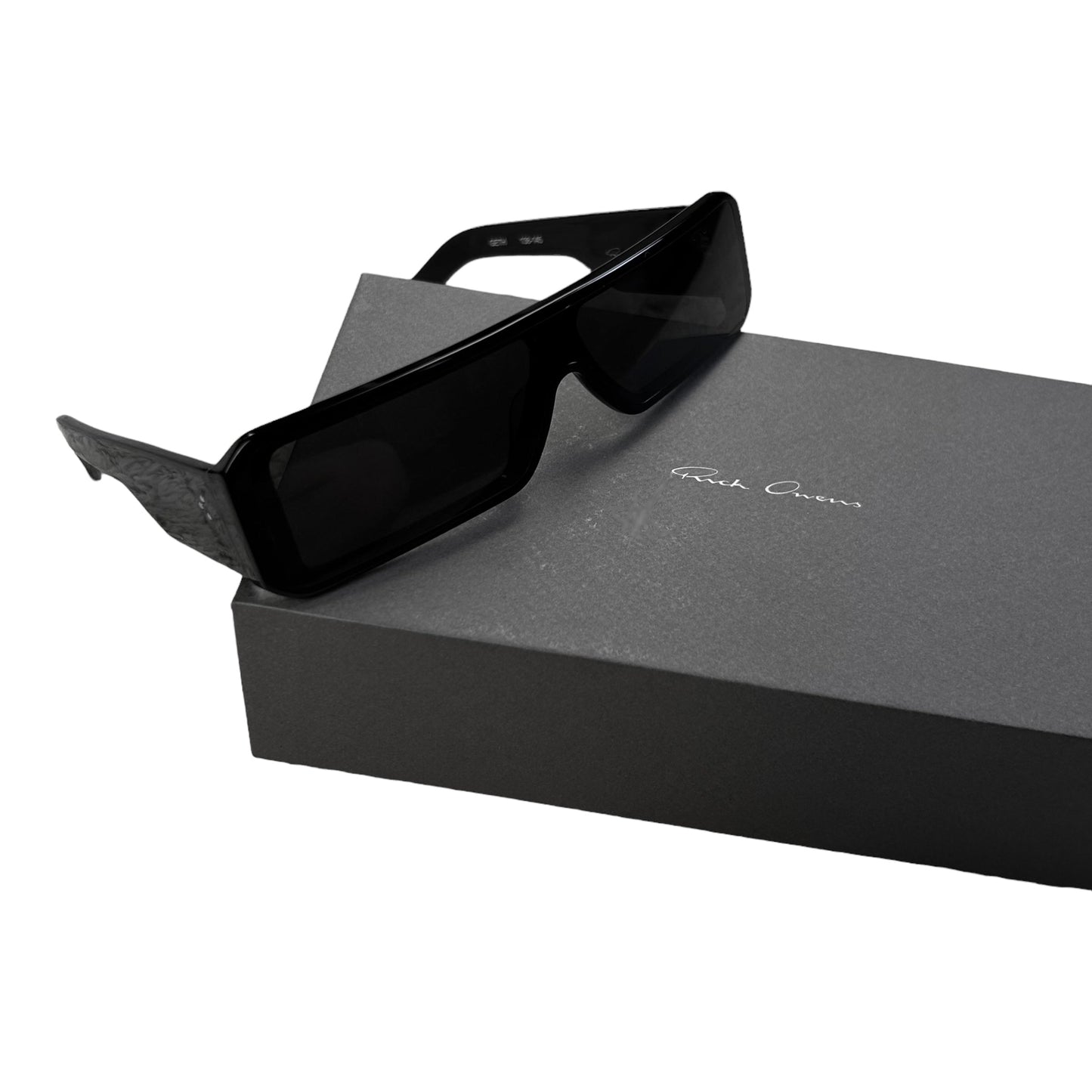 Rick Owens Rectangular Geth Shades - AW21