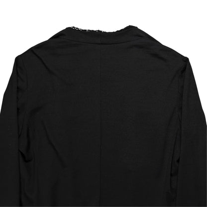 Comme des Garcons Fishnet Layered Drape Cardigan - AW91