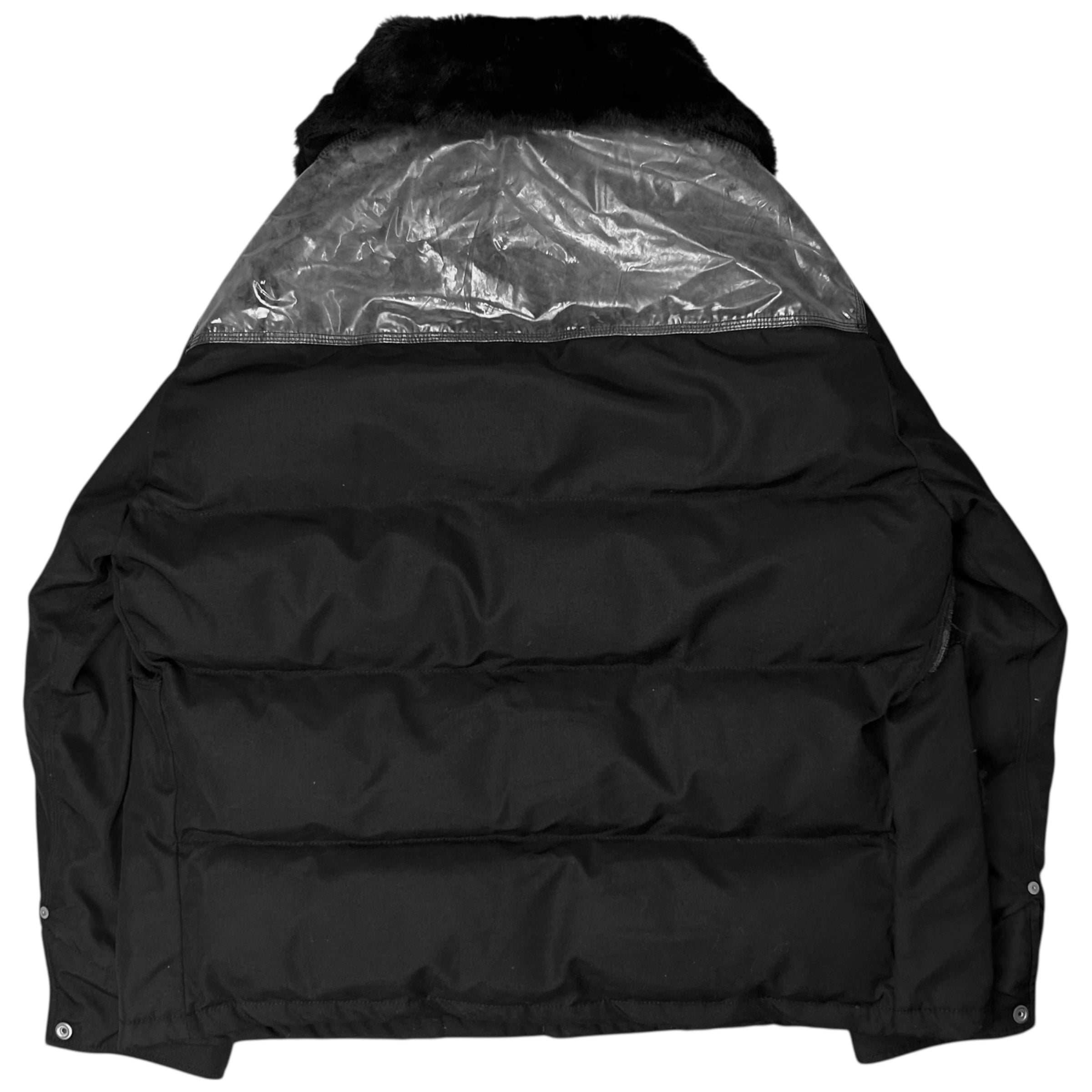 Maison Margiela Reversible Deconstructed Quilted Faux Fur Jacket