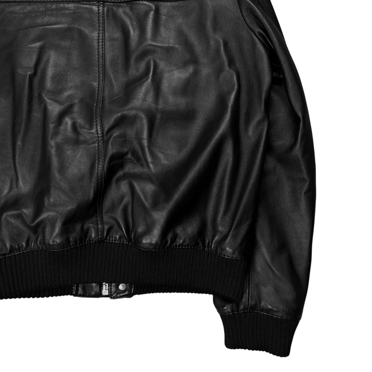 Dior Homme Navigate Leather Bomber Jacket - AW07