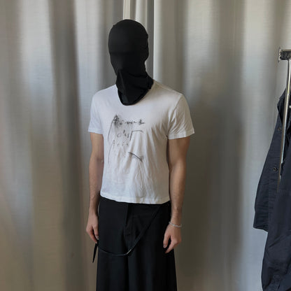 Ann Demeulemeester Aimer C'est Agir Print T-Shirt - SS22