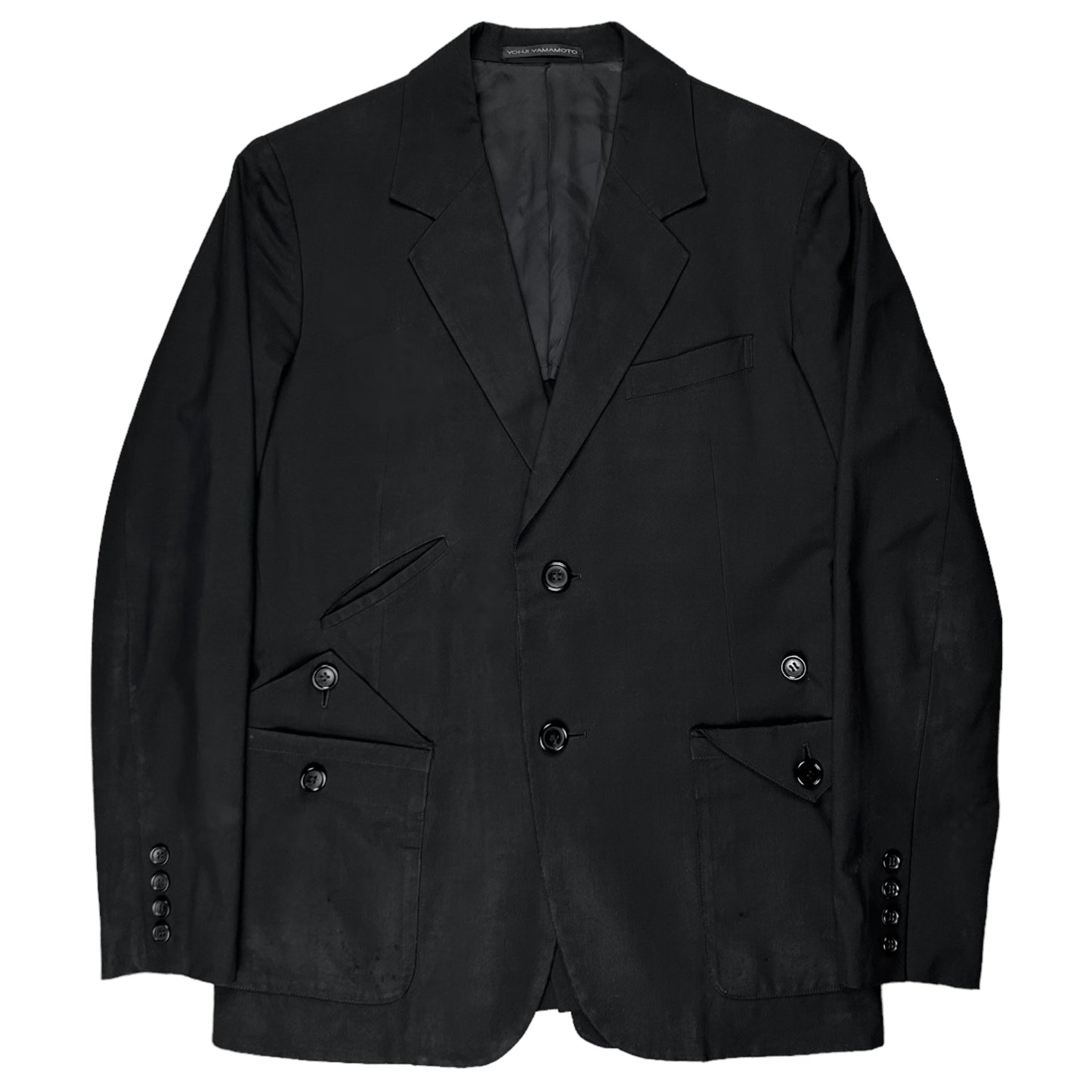 Ys Yohji Yamamoto Multi Button Pocket Blazer