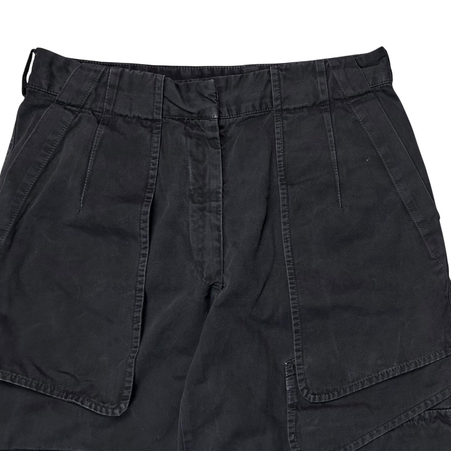 Dries Van Noten Wide Asymmetric Multi Cargo Pants
