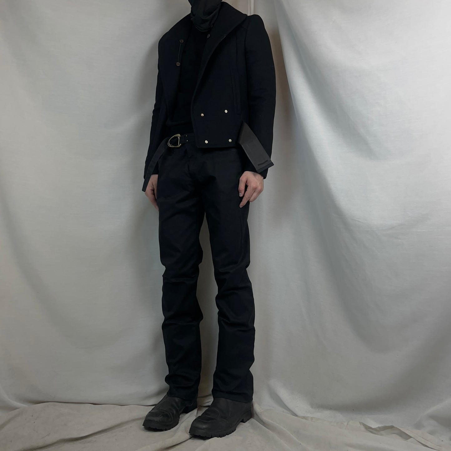 Gucci by Tom Ford Flared D-Buckle Belt Pants - AW03