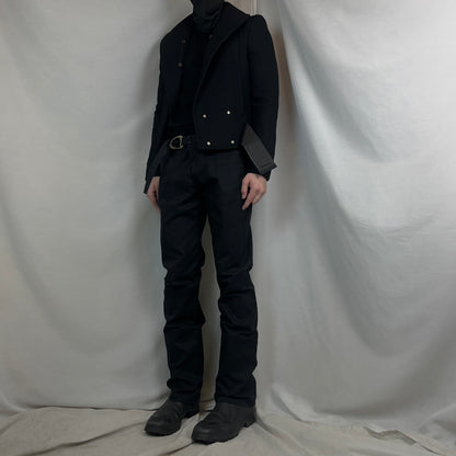 Gucci by Tom Ford Flared D-Buckle Belt Pants - AW03
