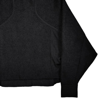 Helmut Lang Cropped Panelled Knit Sweater