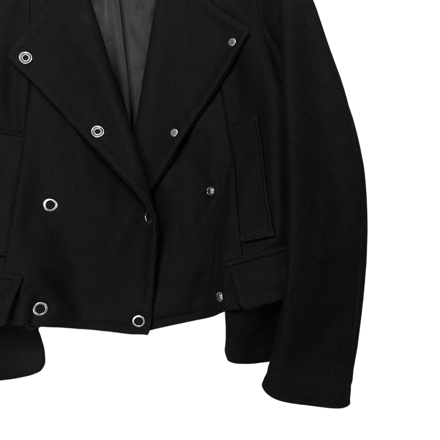 Maison Martin Margiela Deconstructed Ring Snap Wool Jacket - AW06