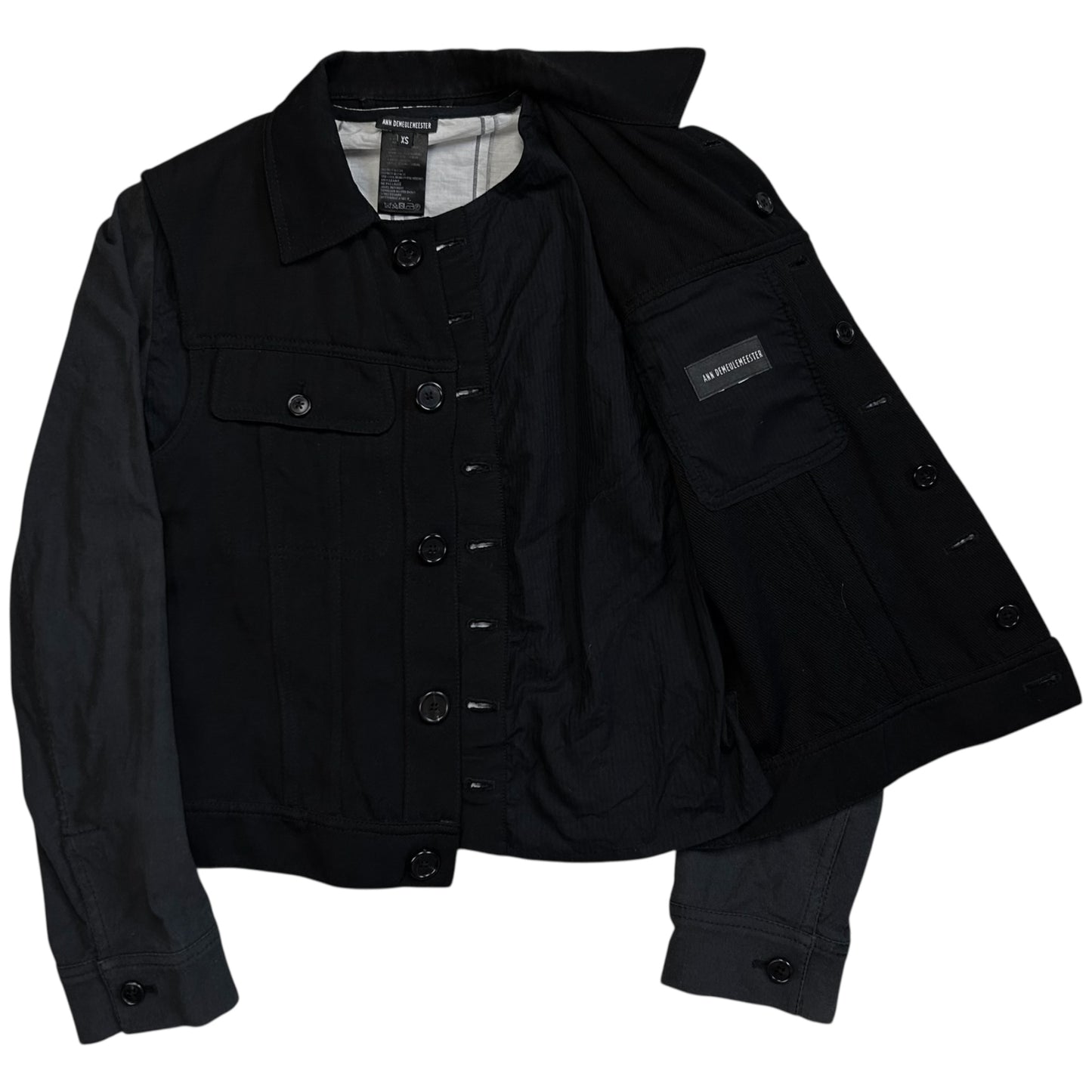 Ann Demeulemeester Transformable Trucker Jacket - SS16