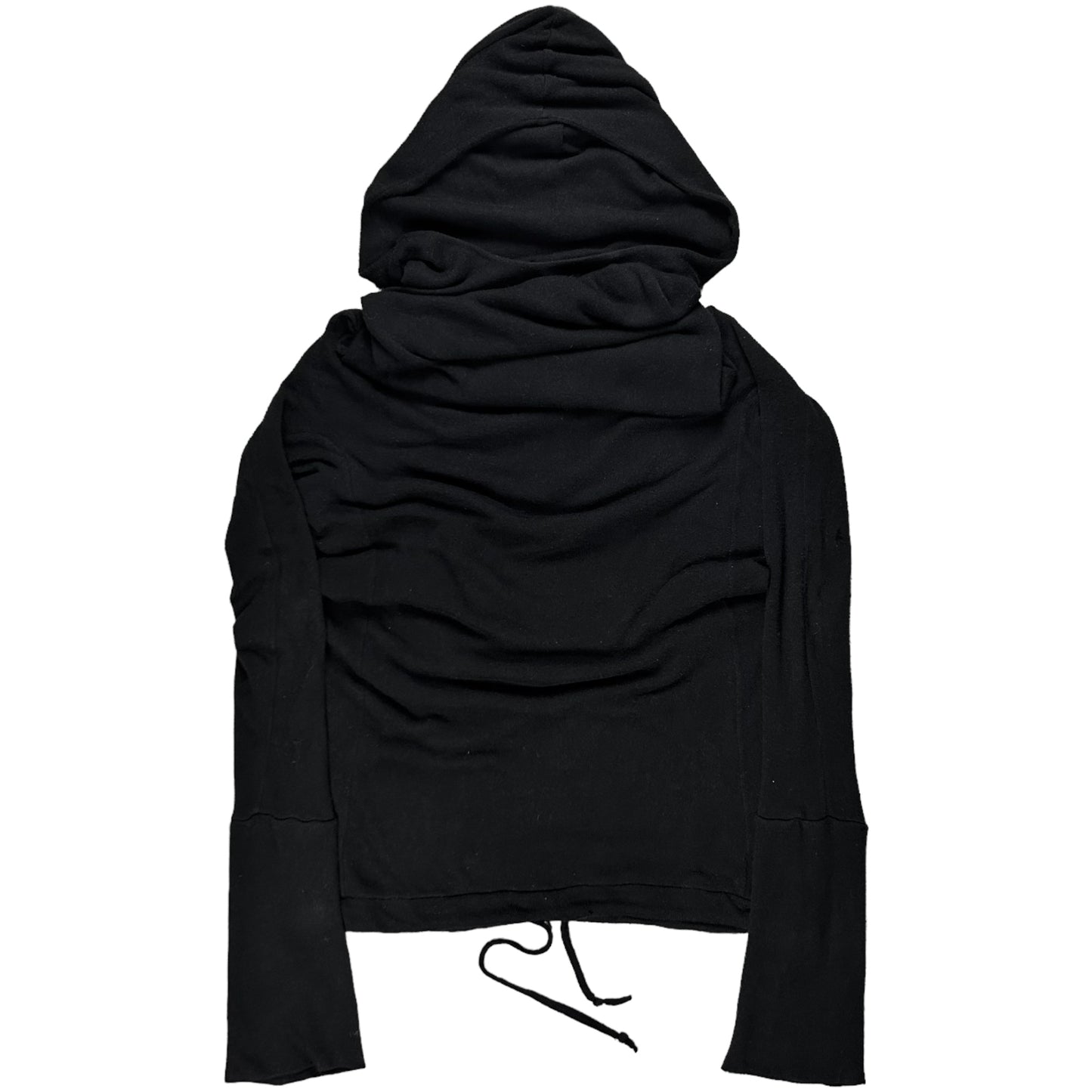 Y's Yohji Yamamoto Distorted String Hoodie