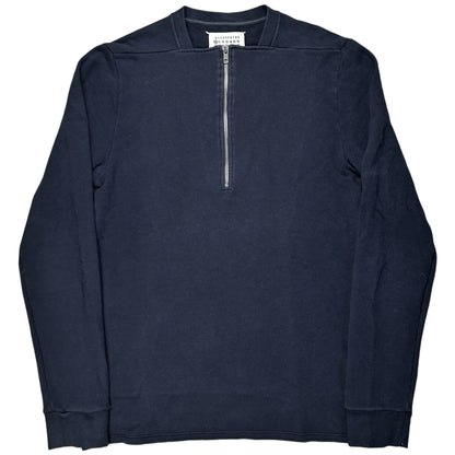 Maison Margiela Deconstructed Half Zip Sweater - SS11