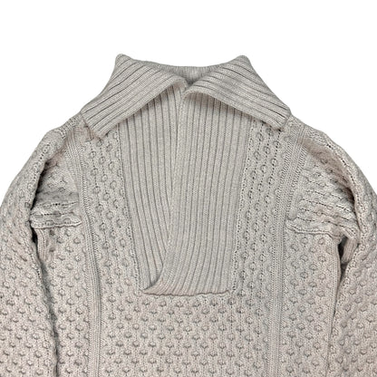 Gucci by Frida Giannini Shawl Collar Cable Knit - AW10