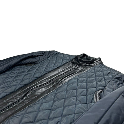 Maison Martin Margiela Hybrid Quilted Leather Bomber Jacket - AW11