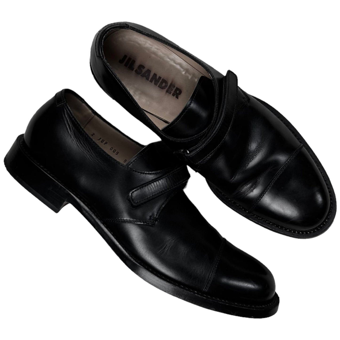 Jil Sander Velcro Strap Derbies