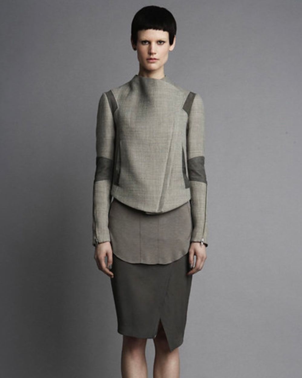Helmut Lang Strata Moto Wool Jacket - AW11