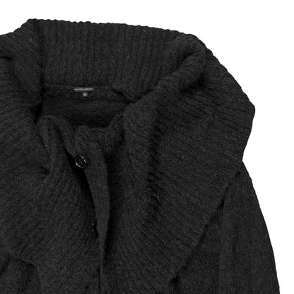 Ann Demeulemeester Distorted Wrap Knit Cardigan - AW11