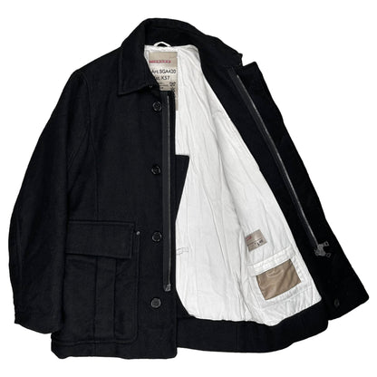 Prada Heavy Short Mohair Coat