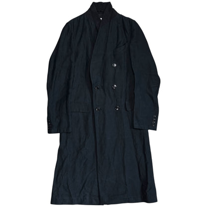 Dries Van Noten Double Breasted Corduroy Shawl Collar Coat
