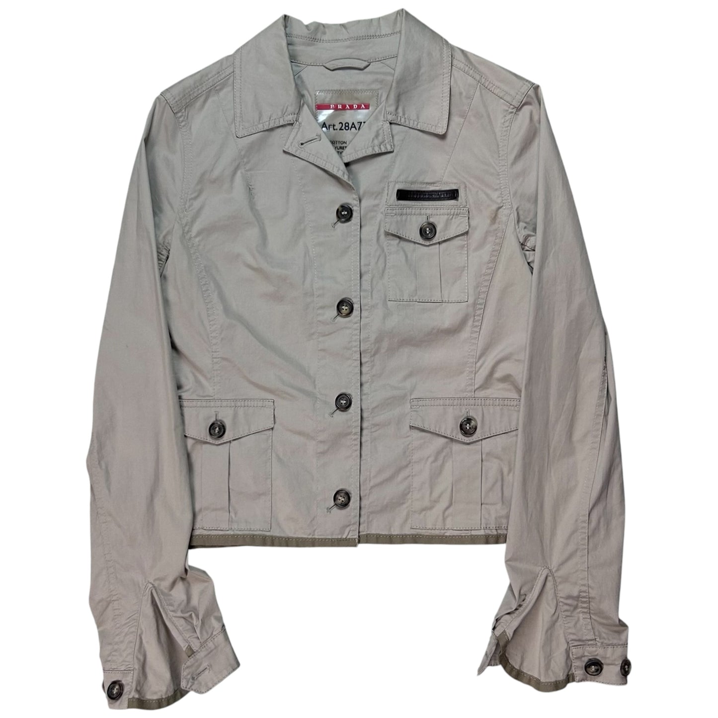 Prada Cropped Safari Jacket - AW08