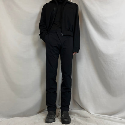Raf Simons Asymmetric Fly Trousers - AW06