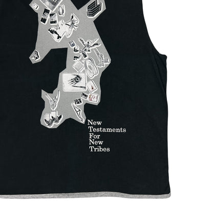 RAF by Raf Simons New Testament For New Tribes Double Layered Tank Top