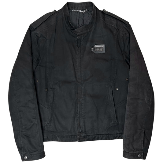 Dirk Bikkembergs Shoulder Strap Moto Jacket