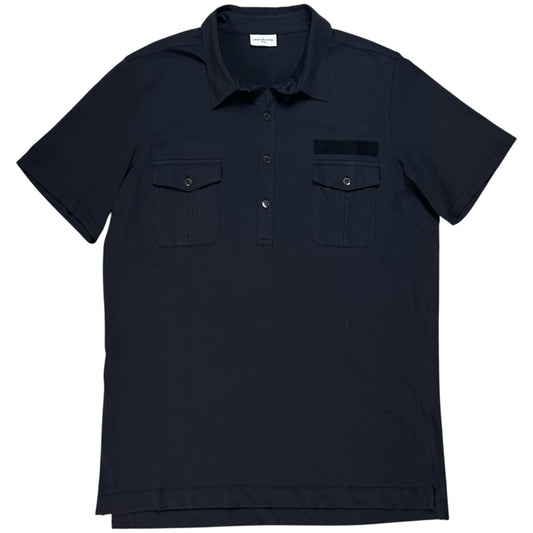 Dries Van Noten Velcro Patch Polo Shirt