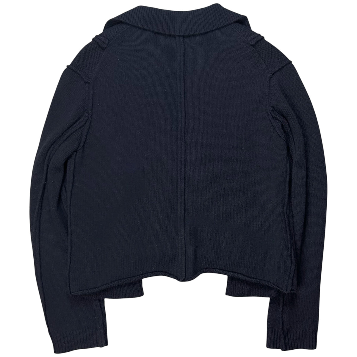 Y‘s by Yohji Yamamoto Paneled Cut Out Knit Sweater - AW11