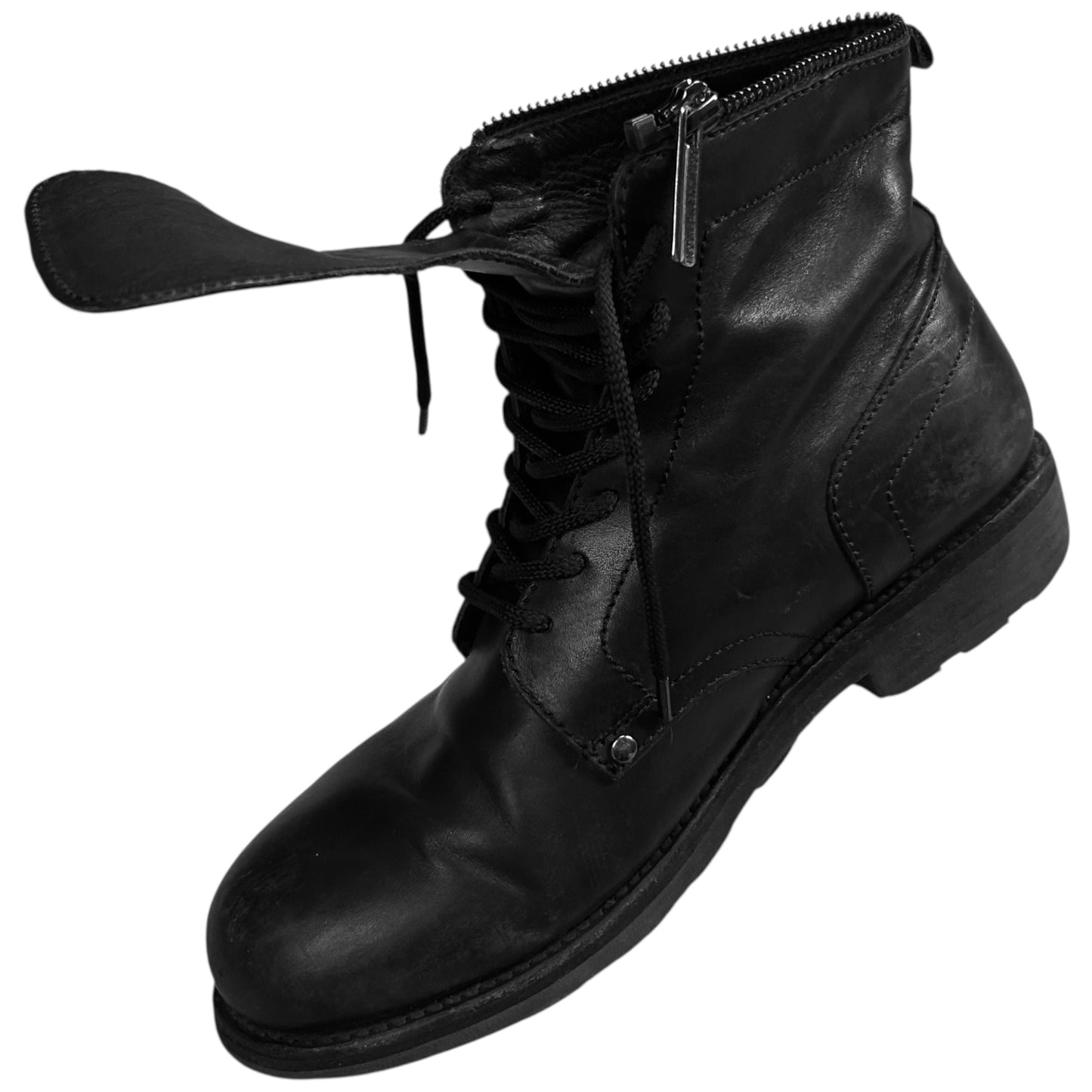 Dirk Bikkembergs Zip Shaft Combat Boots